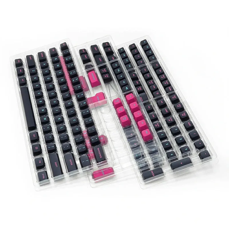 SKYLOONG Miami Night GK6 Profile ANSI/ISO Keycap Set 157 Keys