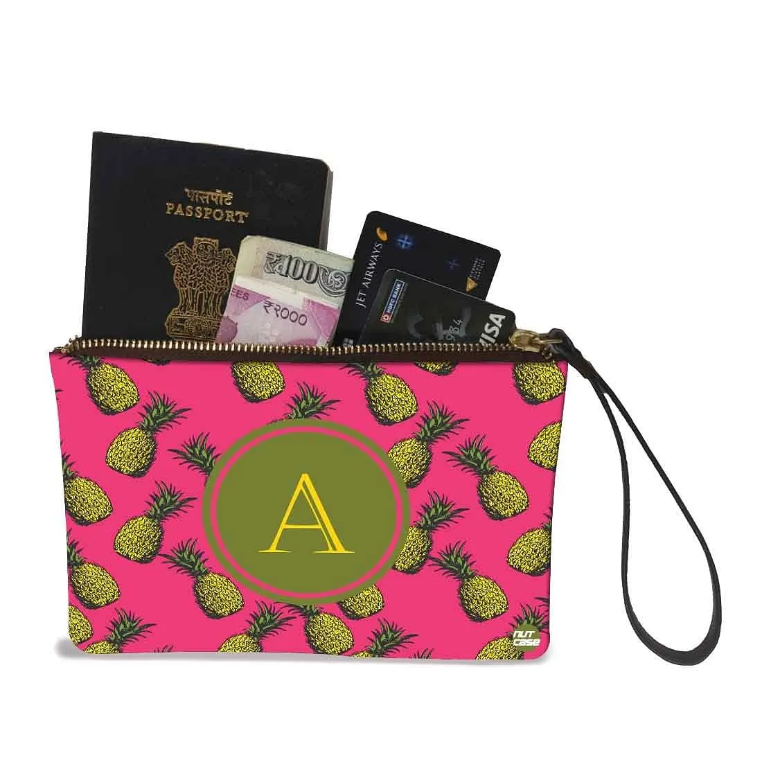 Small Pouches For Ladies - Pineapples