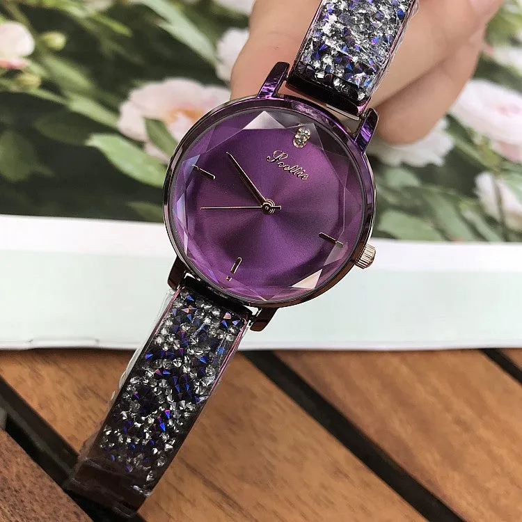 Small&Cute Rhinestone Bracelet Women's Watch