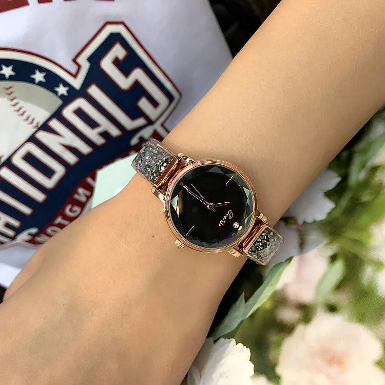 Small&Cute Rhinestone Bracelet Women's Watch