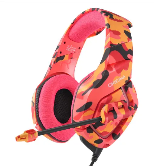 Smart Camouflage Gaming Headphones