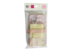 Smartphone Case with Holder Pink/Ivory