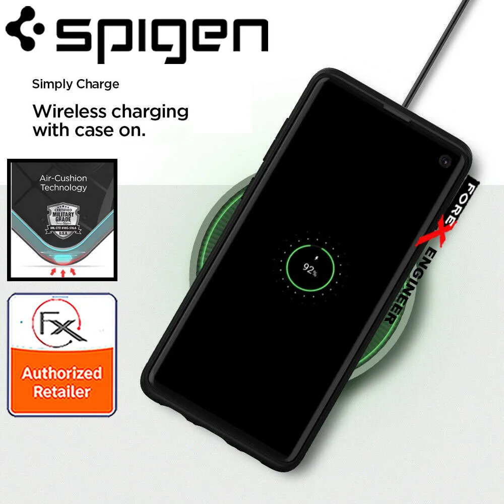 Spigen Rugged Armor for Samsung Galaxy S10 - Matte Black