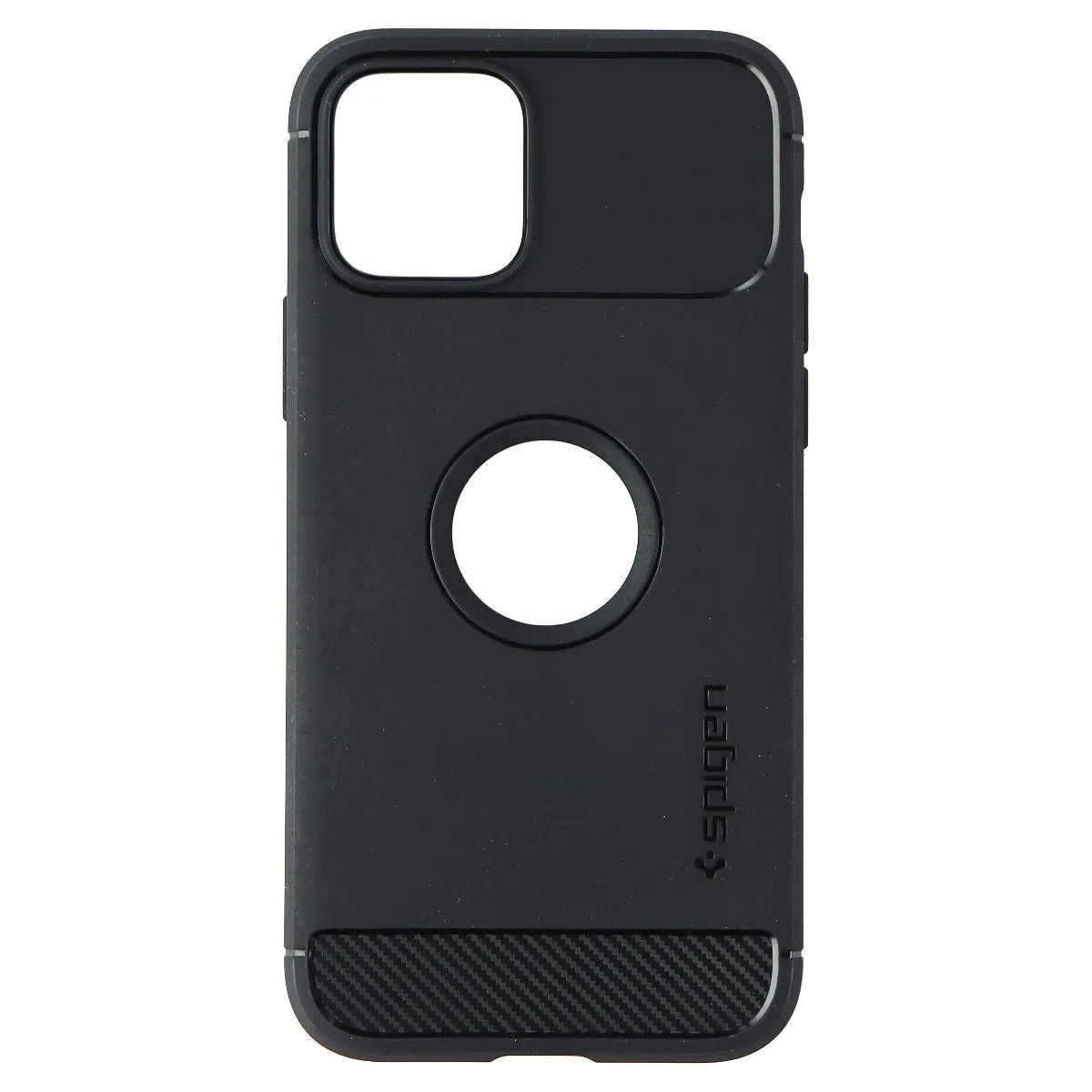 Spigen Rugged Armor Series Case for iPhone 12 Pro / 12 - Matte Black