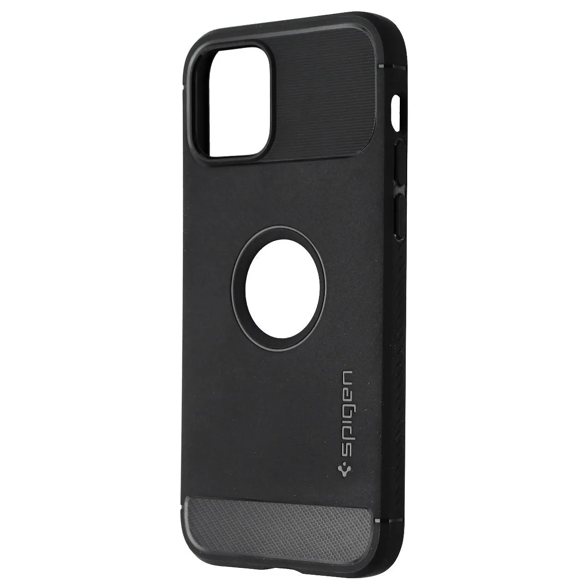 Spigen Rugged Armor Series Case for iPhone 12 Pro / 12 - Matte Black