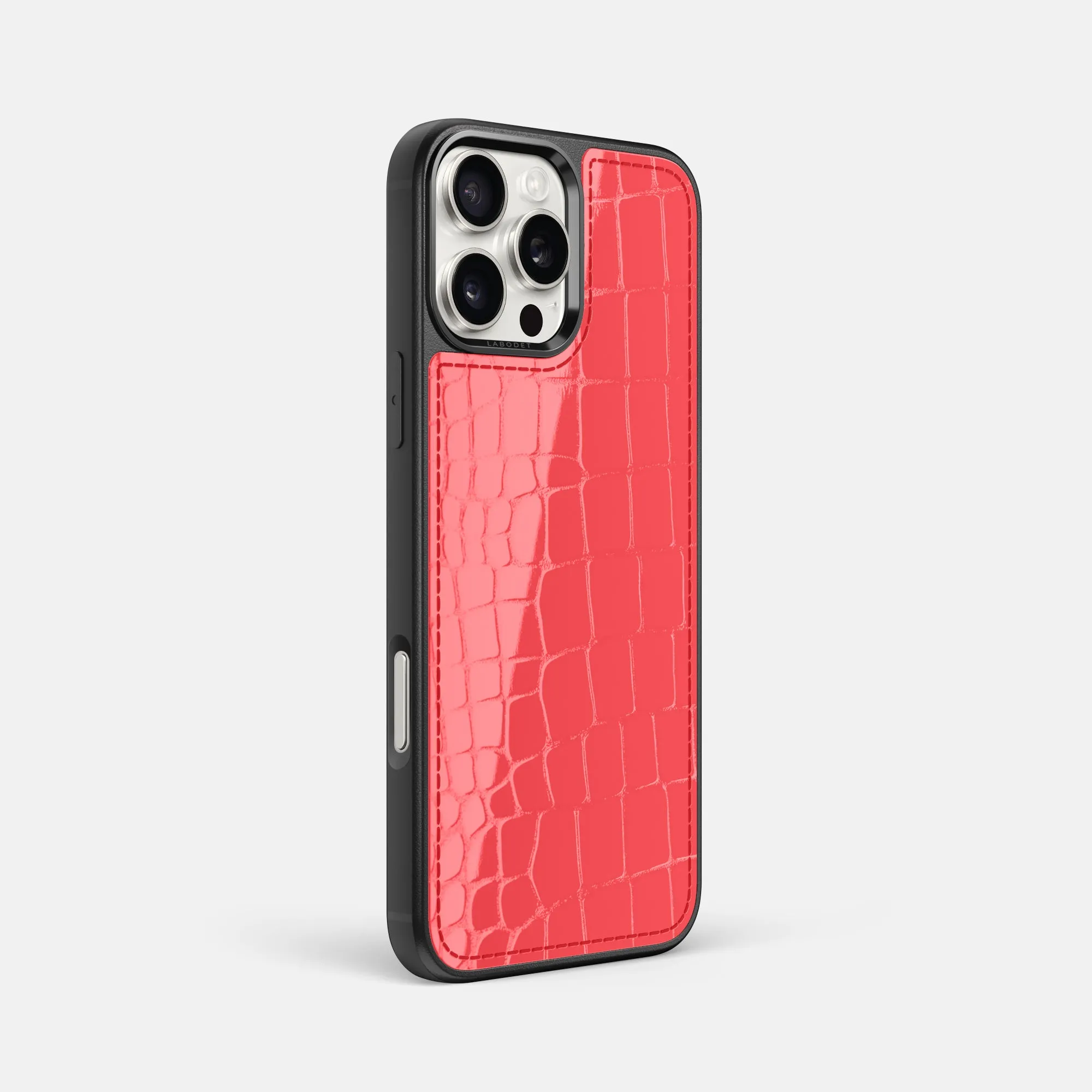 Sport Case For iPhone 16 Pro Max In Shiny Alligator