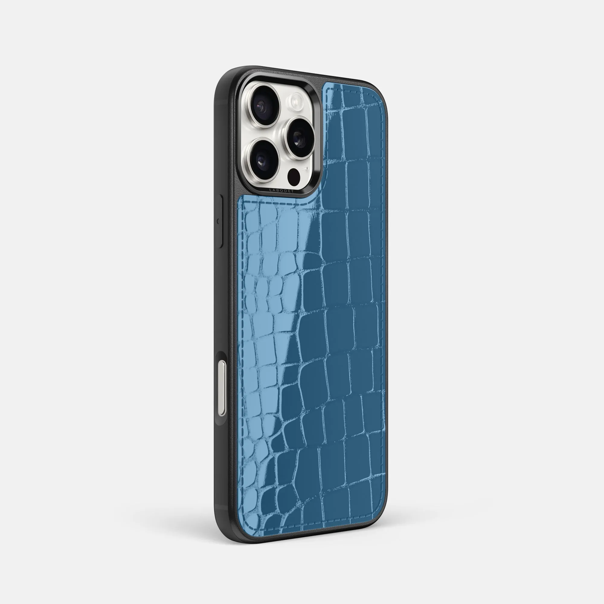 Sport Case For iPhone 16 Pro Max In Shiny Alligator