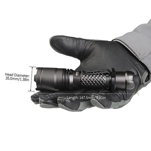 SPX18 1100 Lumens 360 Degrees Operated Tactical Flashlight