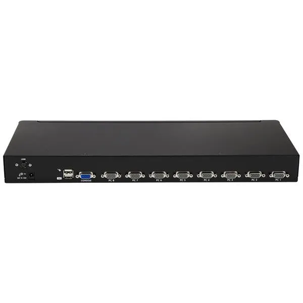 Startech.Com 8 Port 1U Rackmount Usb Kvm Switch Kit With Osd And Cables - Rack Mount Kvm - Vga Kvm Switch - 8 Port Kvm S