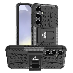 Strike Rugged Case for Samsung Galaxy S24  (Black)