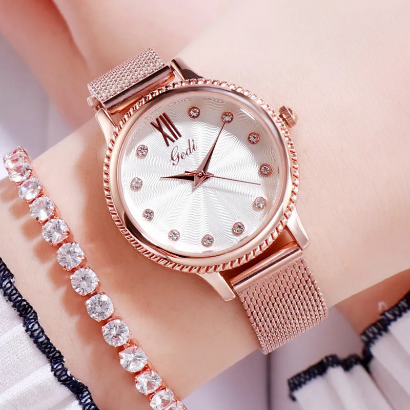 Stylish Diamond Scale Women's Watch