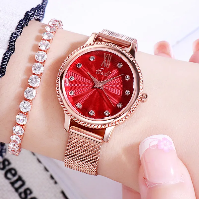 Stylish Diamond Scale Women's Watch