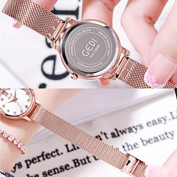 Stylish Diamond Scale Women's Watch