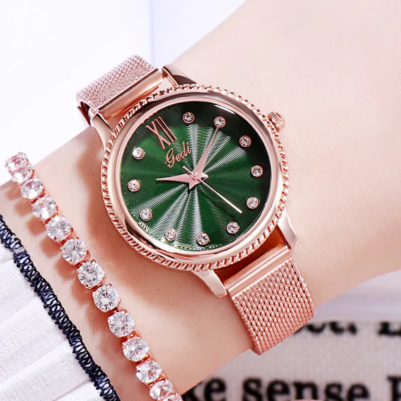 Stylish Diamond Scale Women's Watch