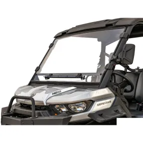 SuperATV Can-Am Defender Scratch-Resistant Vented Full Windshield