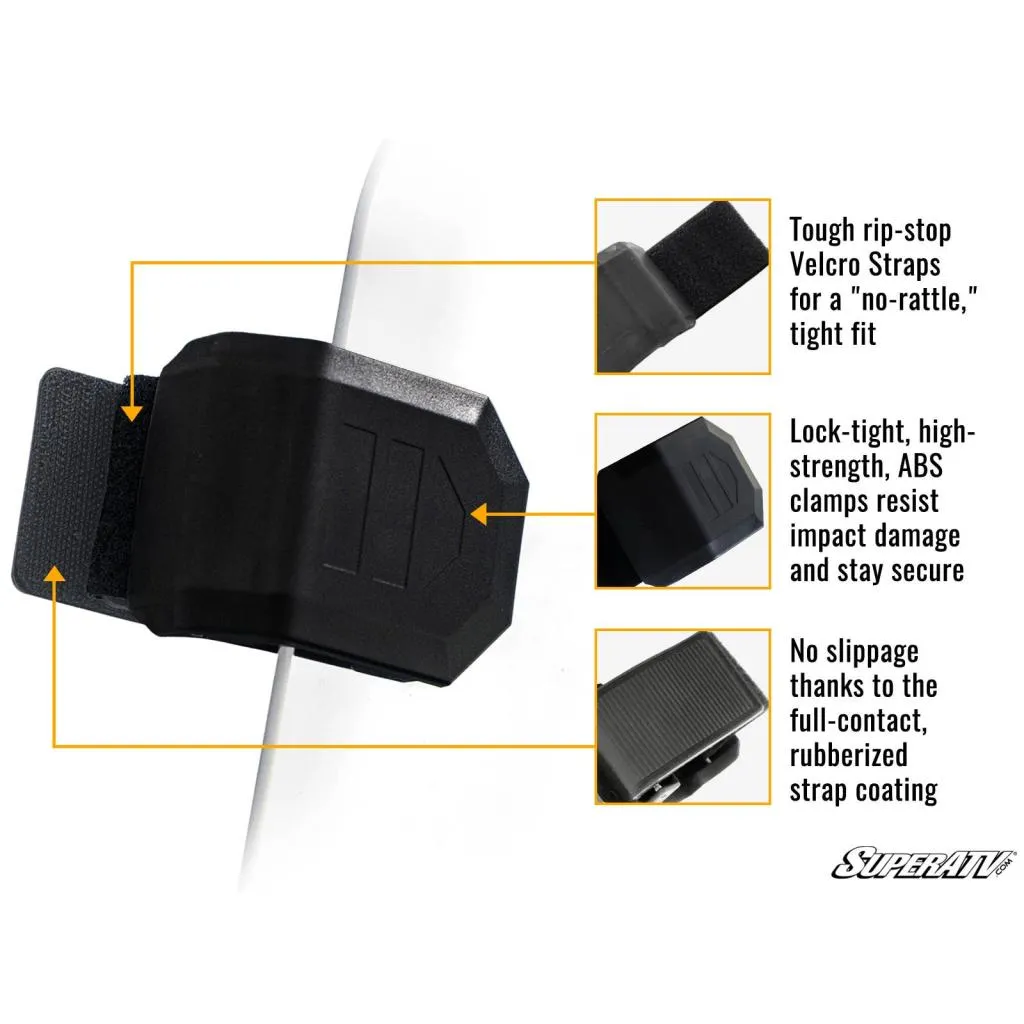 SuperATV Can-Am Defender Scratch-Resistant Vented Full Windshield