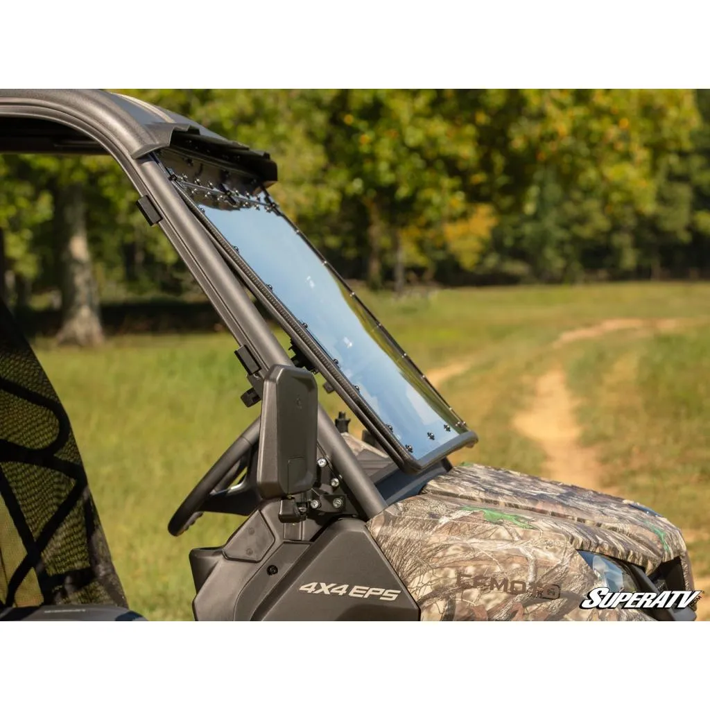 SuperATV CFMOTO UForce 1000 Scratch Resistant Flip Windshield