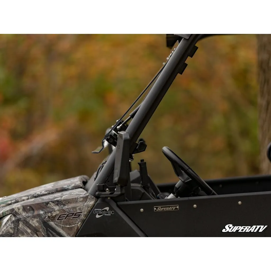 SuperATV CFMOTO UForce 1000 Scratch Resistant Flip Windshield