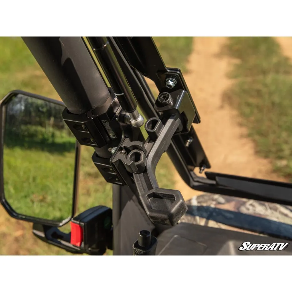 SuperATV CFMOTO UForce 1000 Scratch Resistant Flip Windshield