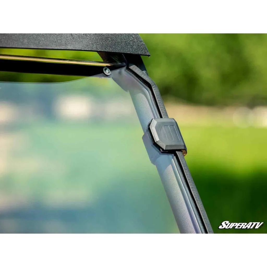 SuperATV Kawasaki Mule PRO-MX Scratch-Resistant Full Windshield