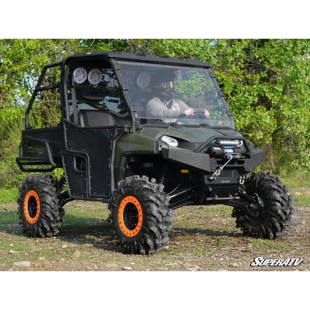 SuperATV Polaris Ranger Fullsize 570 Scratch Resistant Full Windshield