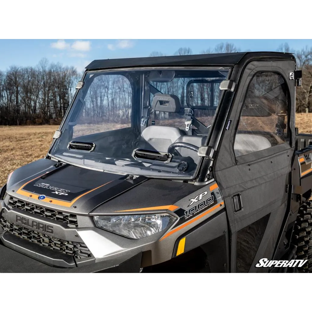 SuperATV Polaris Ranger XP 900 Vented Full Windshield