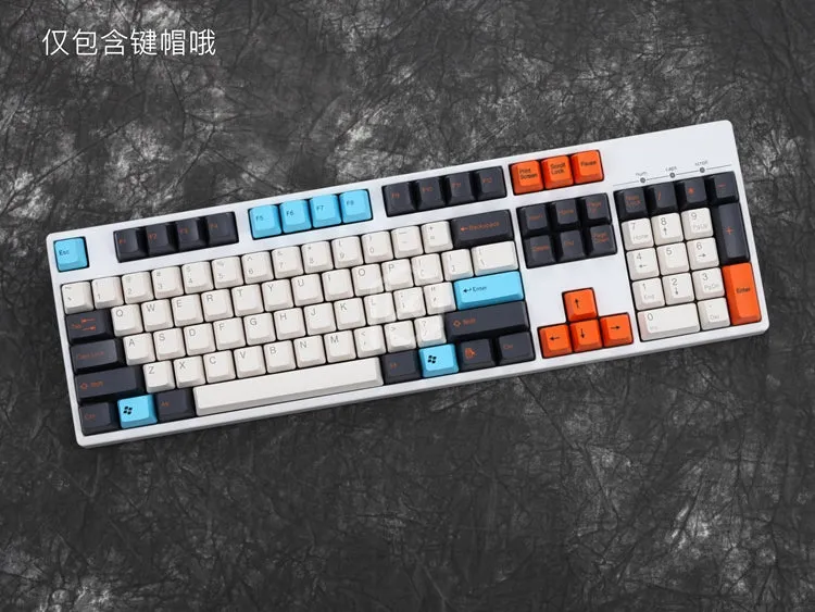 taihao abs double shot keycaps for diy gaming mechanical keyboard color of top gun danger zone hydro biochemistry radiation