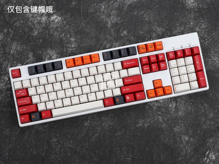 taihao abs double shot keycaps for diy gaming mechanical keyboard color of top gun danger zone hydro biochemistry radiation