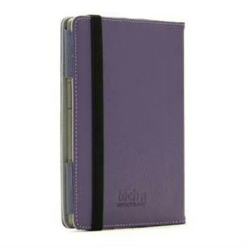 Tech21 Impact Book Folio Purple Flip Cover Case Amazon Kindle 4 T21-1761