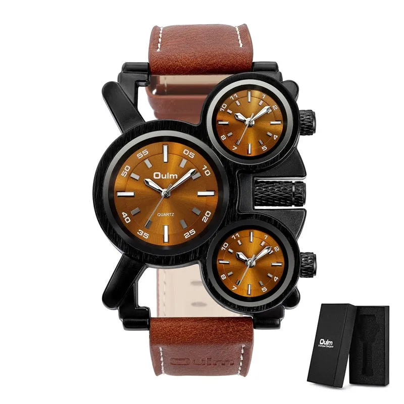 TEEK - Oulm 3 Dial Mens Watch