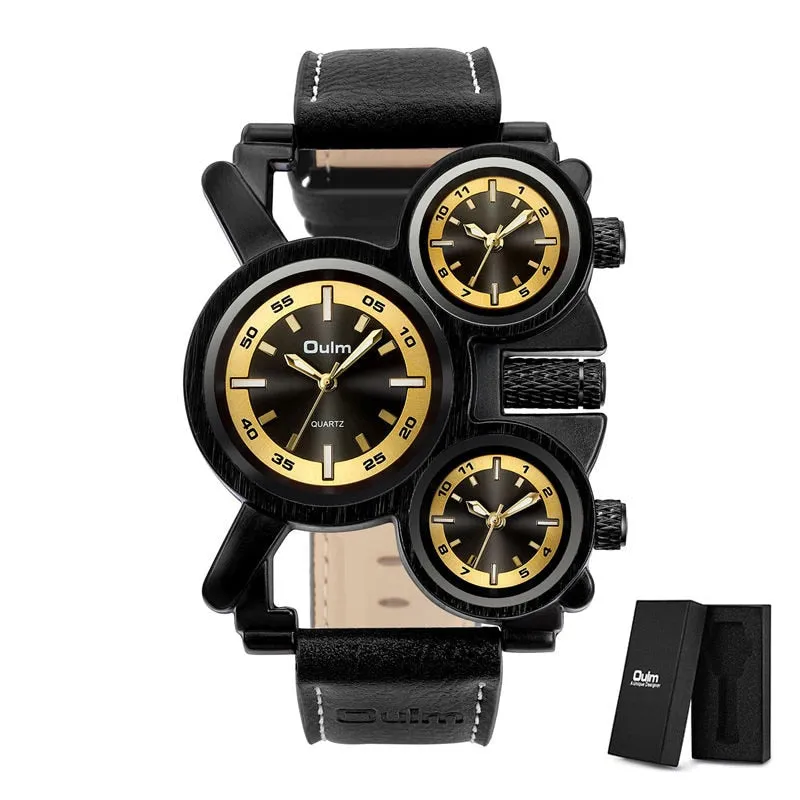 TEEK - Oulm 3 Dial Mens Watch