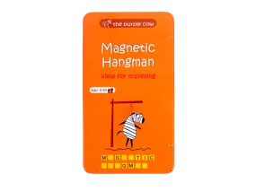 THE PURPLE COW - MAGNETIC TRAVEL GAME, HANGMAN