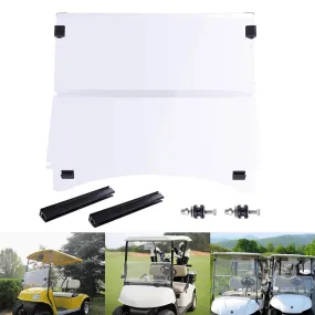 TheLAShop Club Car Precedent Folding Acrylic Golf Cart Windshield Clear