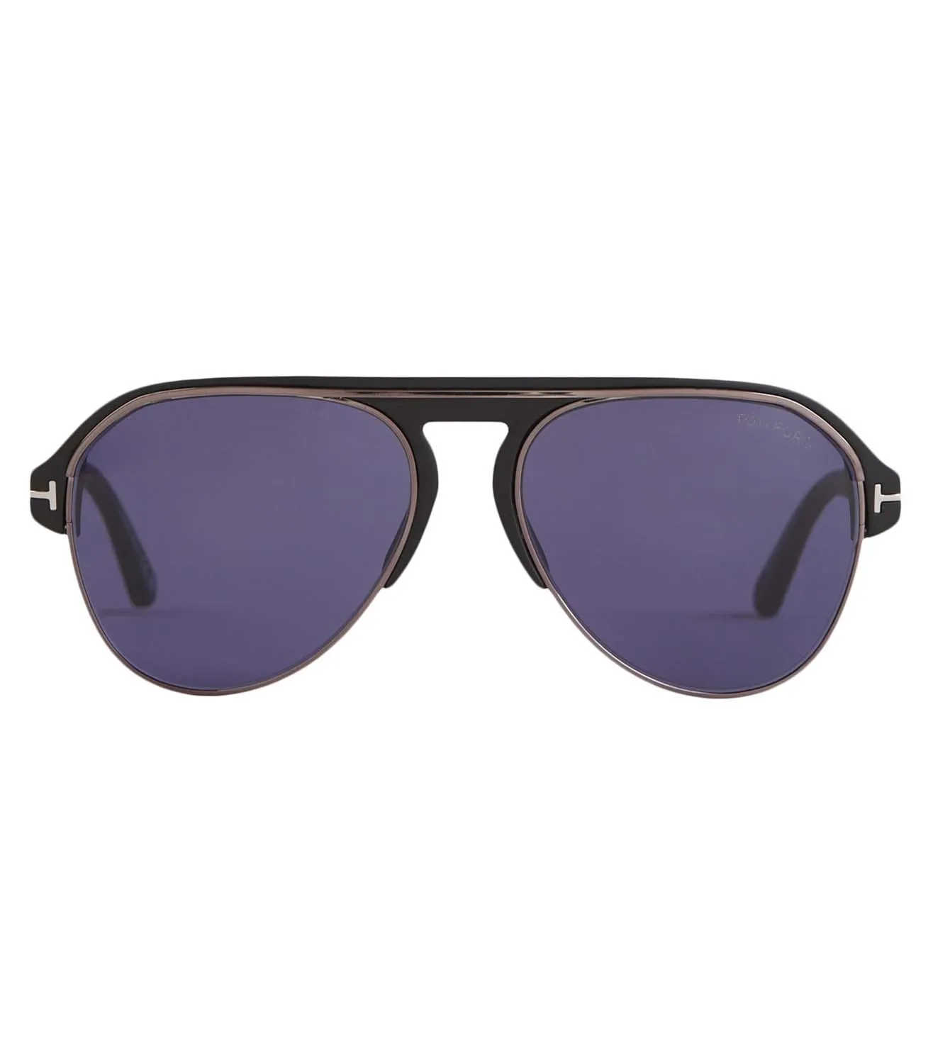 Tom Ford Men's Blue Aviator Sunglasses