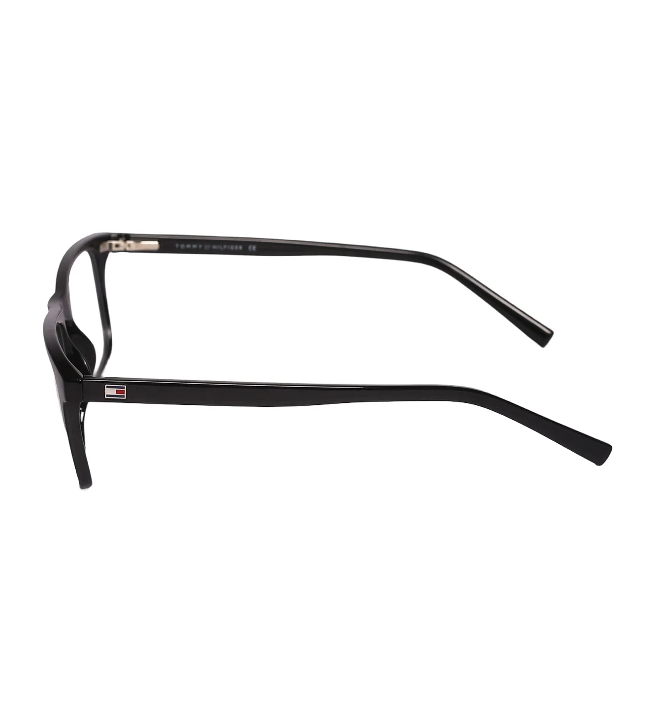 Tommy Hilfiger Unisex Black Rectangular Optical Frame