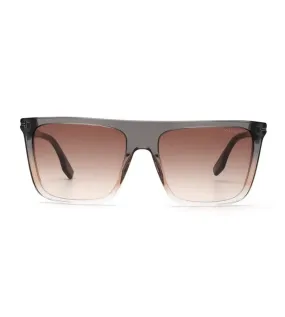 Tommy Hilfiger Women's Gradient Brown Wayfarer Sunglasses