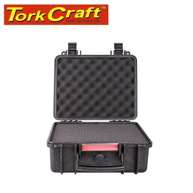 TORK CRAFT HARD CASE 350X315X165MM OD WITH FOAM BLACK WATER & DUST PROOF (312413) PLC1530