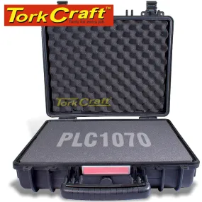 TORK CRAFT HARD CASE 410X340X220MM OD WITH FOAM BLACK WATER & DUST PROOF (443412) PLC1070