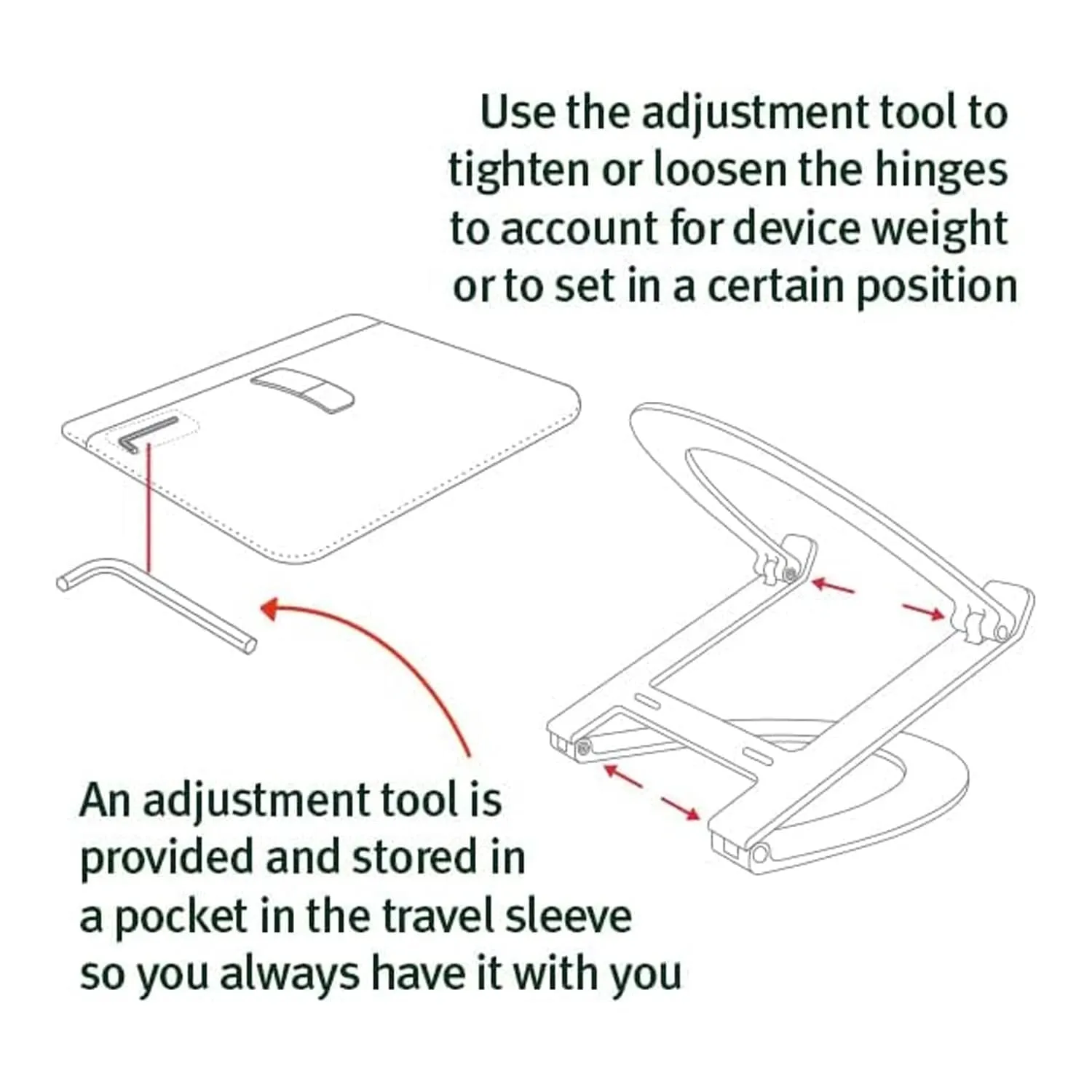 Twelve South Curve Flex Aluminum Adjustable Stand for 10" to 17" Laptops