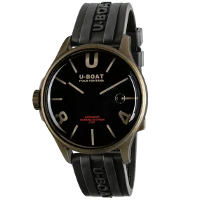 U-Boat Watch Darkmoon 44 Brown Curved Vintage PVD 9548