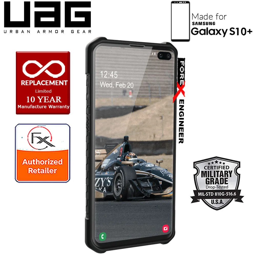 UAG Monarch for Samsung Galaxy S10  - S10 Plus - Rugged Military Drop Tested - Black