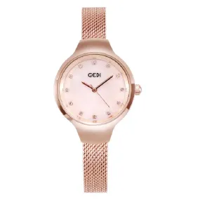 Ultra-thin Mesh Strap Women's Watch