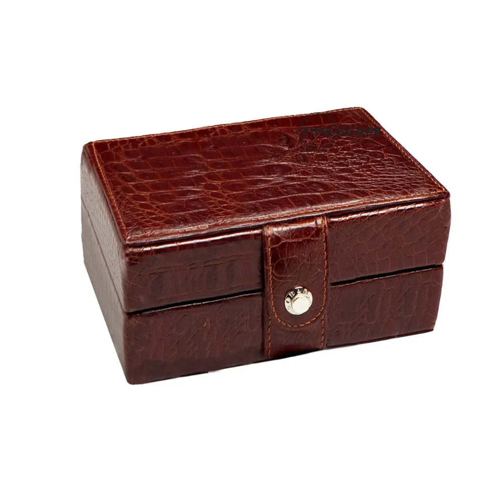 UNDERWOOD (LONDON) - Double Croco Watch Box | UN215/CBRW