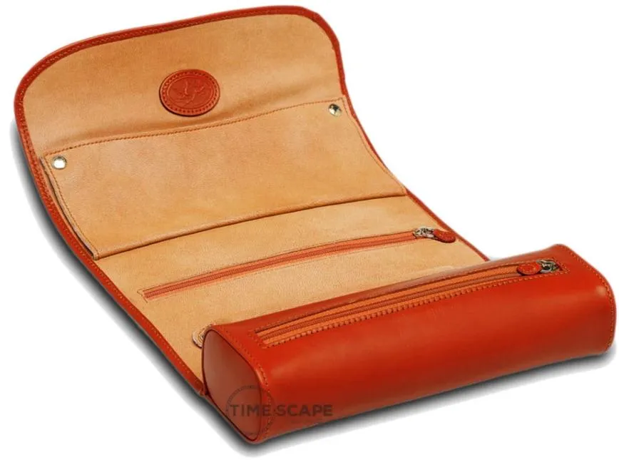 UNDERWOOD (LONDON) - Leather Jewelry Roll | UN208/TAN