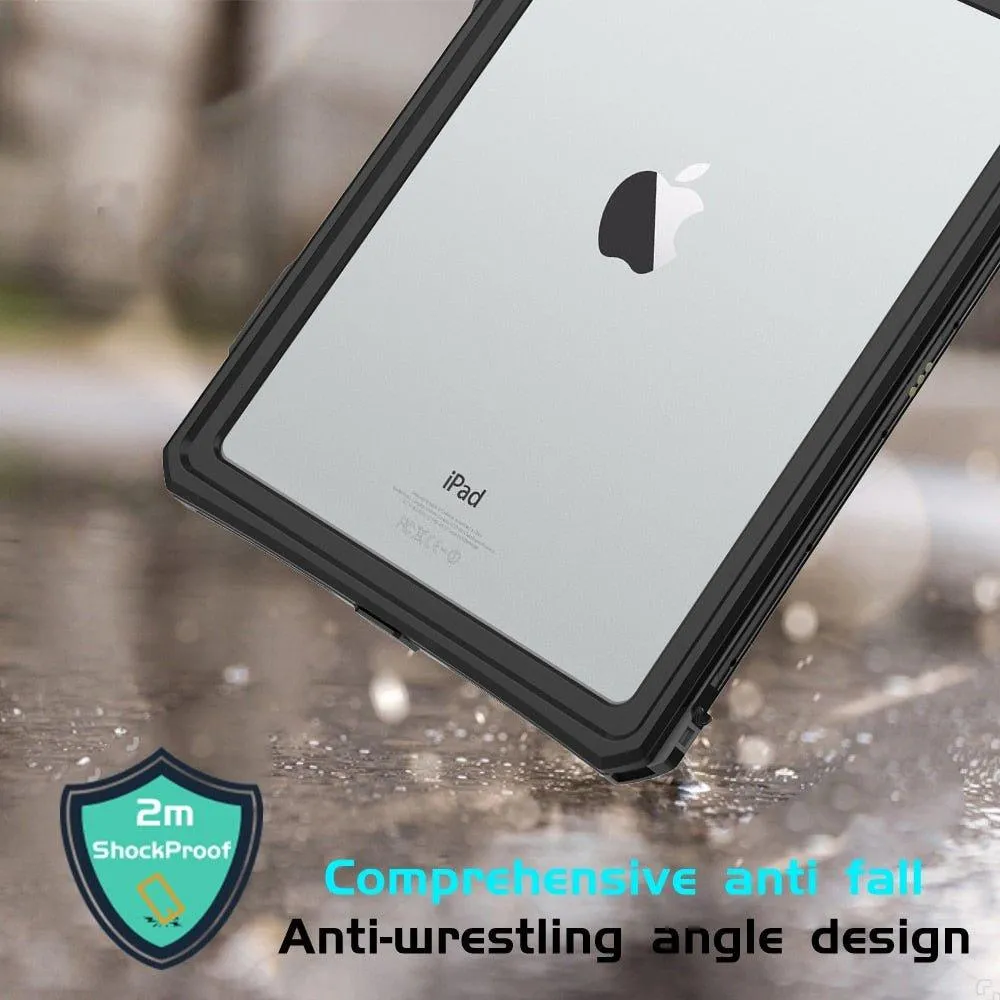 Vincit Waterproof iPad Case with Screen Protector