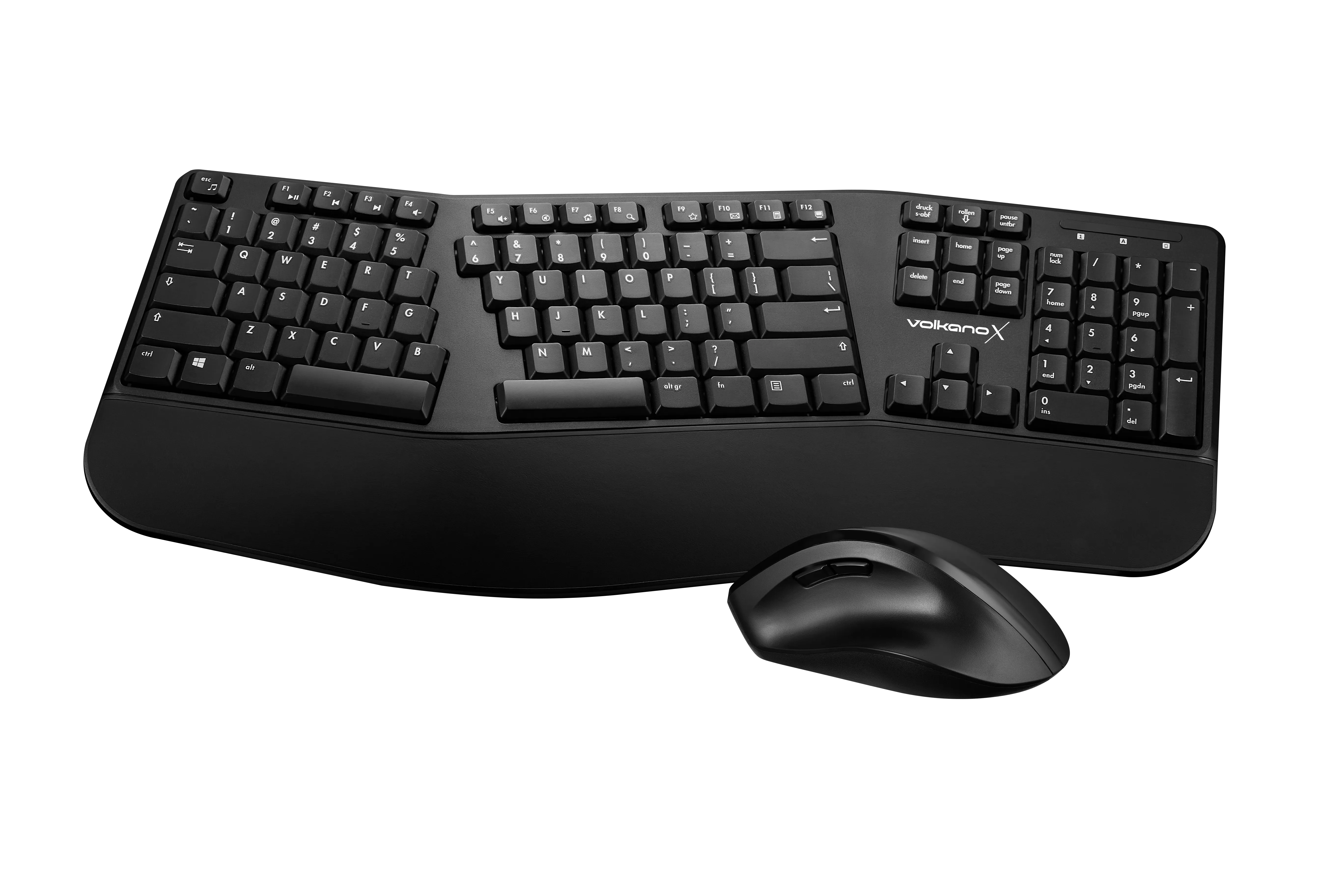 VolkanoX Ergo Series Egonomical Mouse and Keyboard Combo