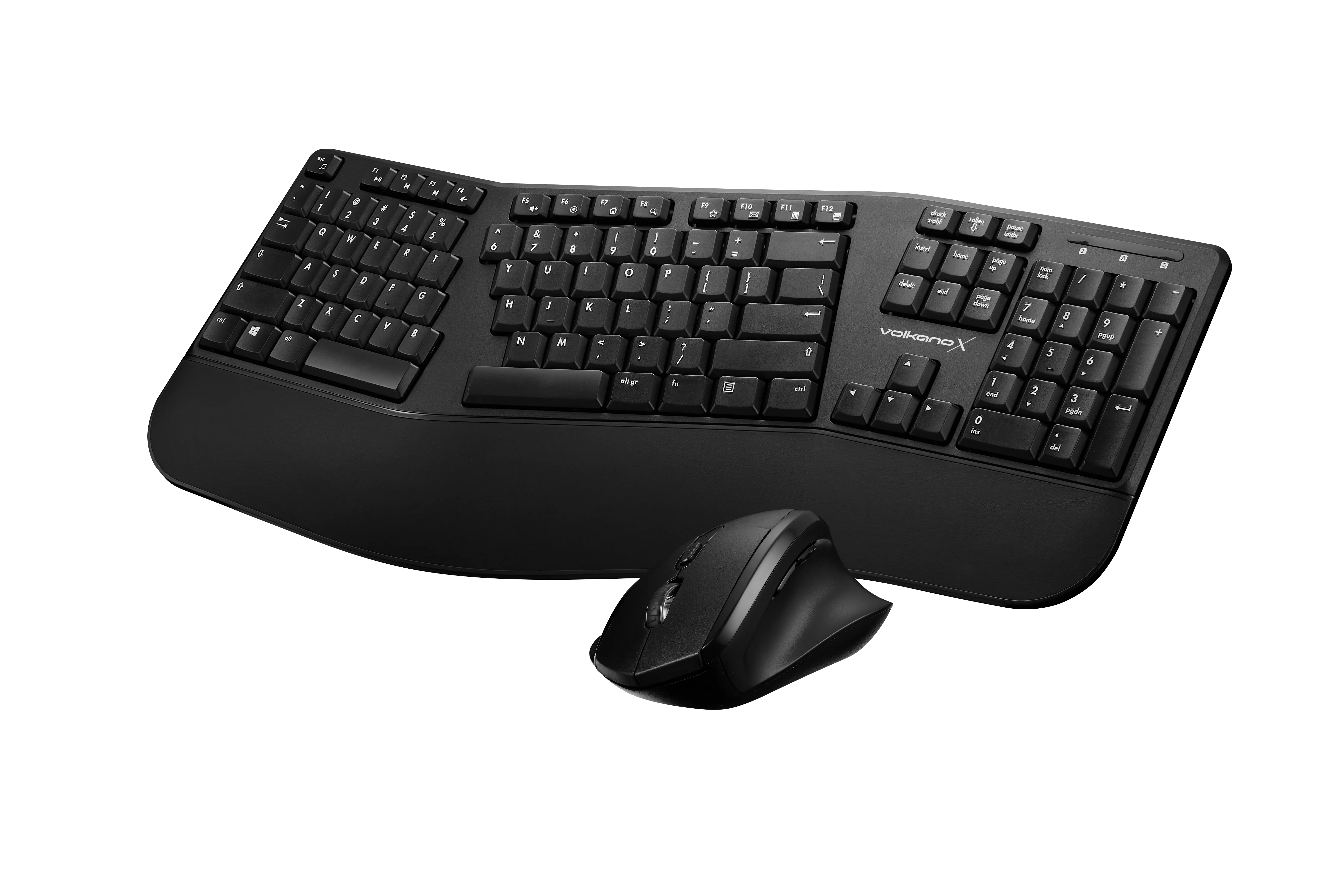 VolkanoX Ergo Series Egonomical Mouse and Keyboard Combo