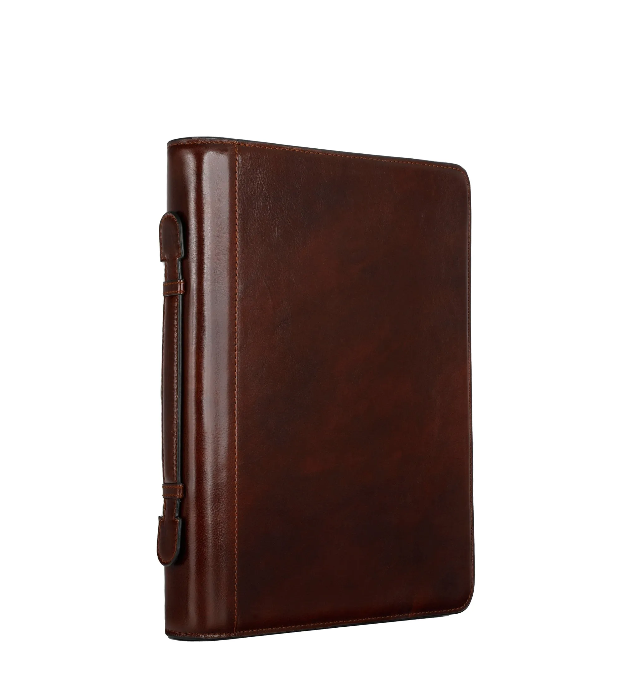 Womens Leather Portfolio with Binder - Joy in the Morning