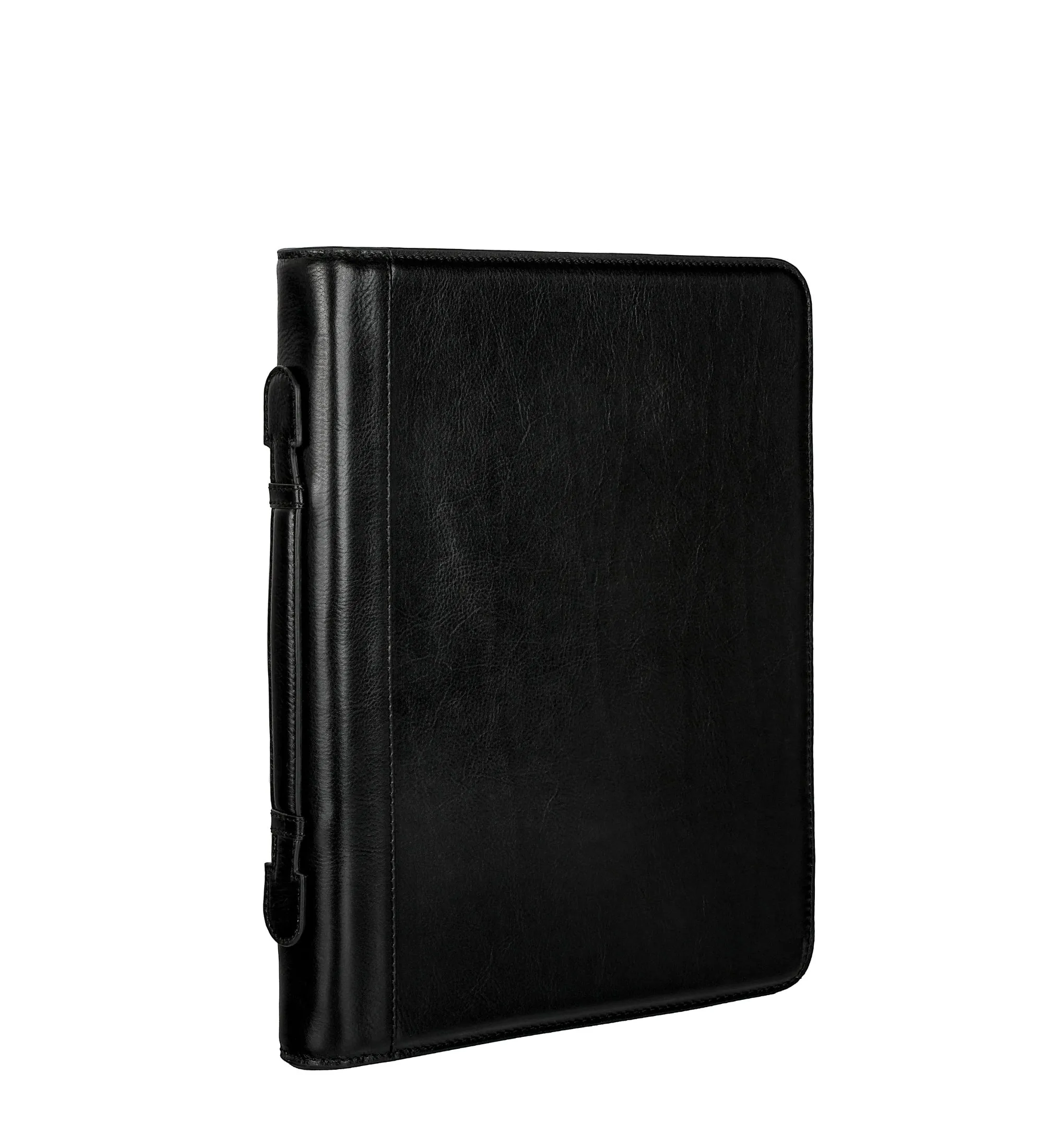 Womens Leather Portfolio with Binder - Joy in the Morning