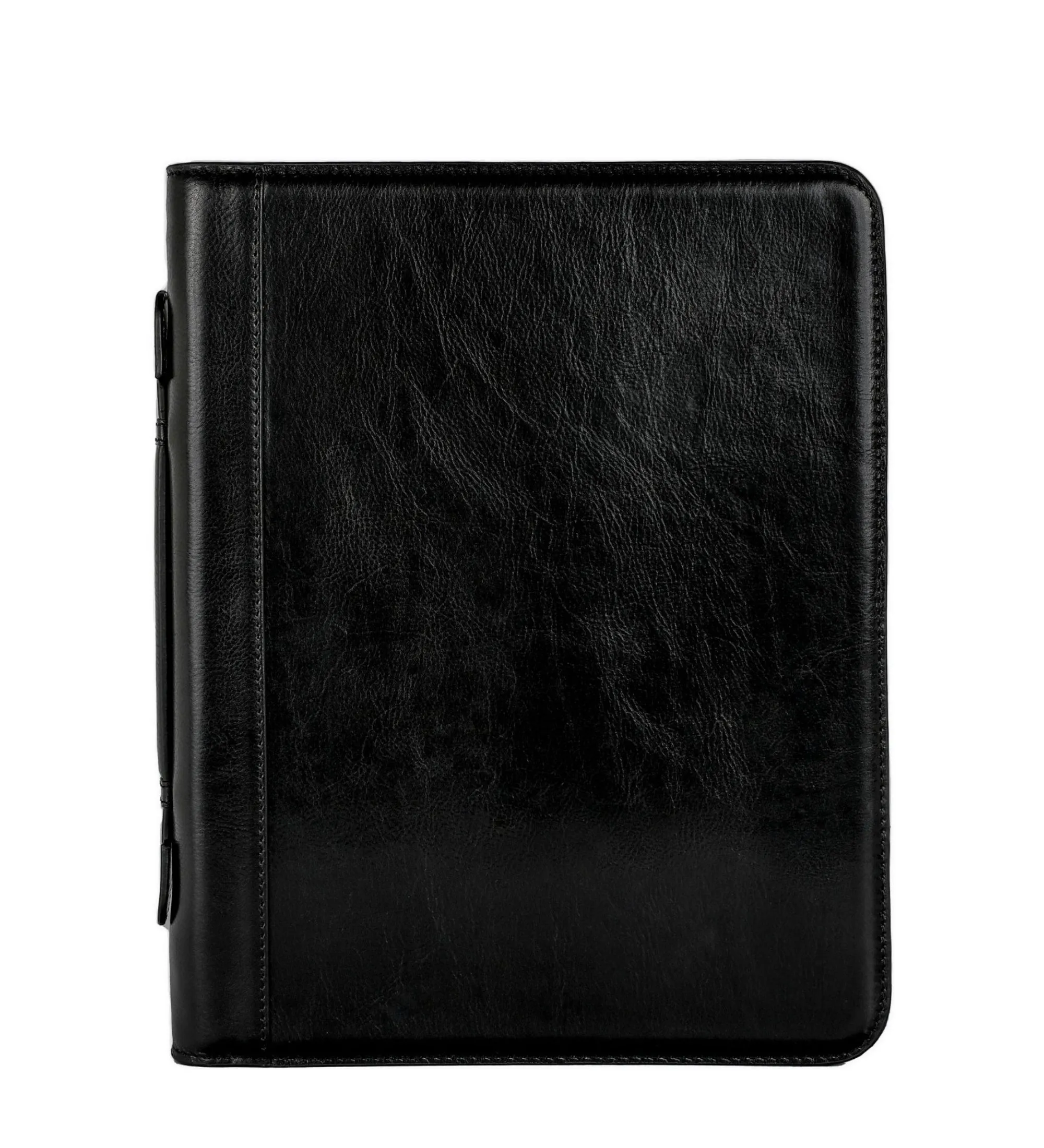 Womens Leather Portfolio with Binder - Joy in the Morning